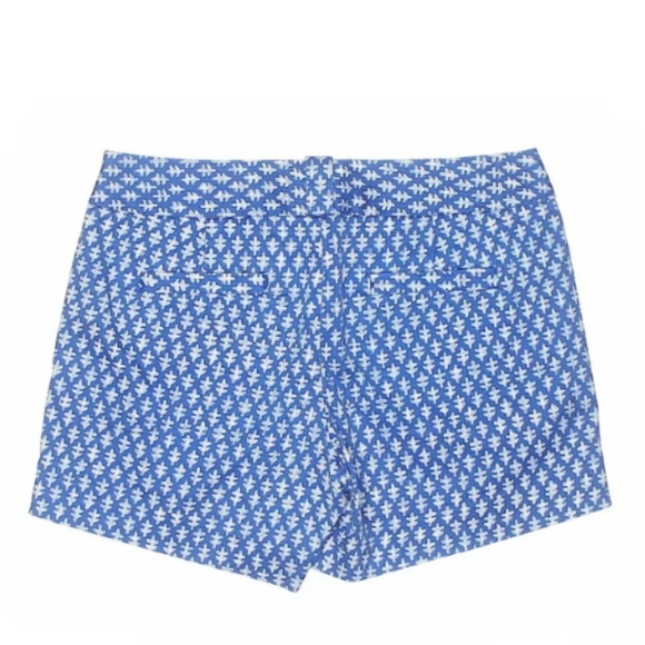 J. Crew City Fit Leaf Print Stretch Shorts SZ 2 - Picture 5 of 8
